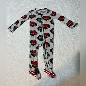 Bums and Roses Footie 3-6 months